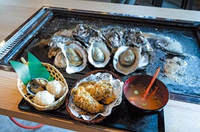 新大阪　西宮　三田　発
№2816 岩がきを「かき小屋　鶴昇丸」で食す！