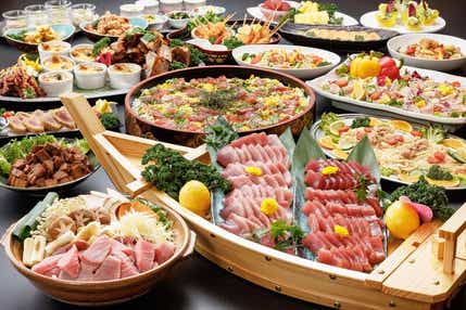 【愛媛県内発】 夏のマグロ料理10種食べ放題と倉敷美観地区・鷲羽山展望台日帰り