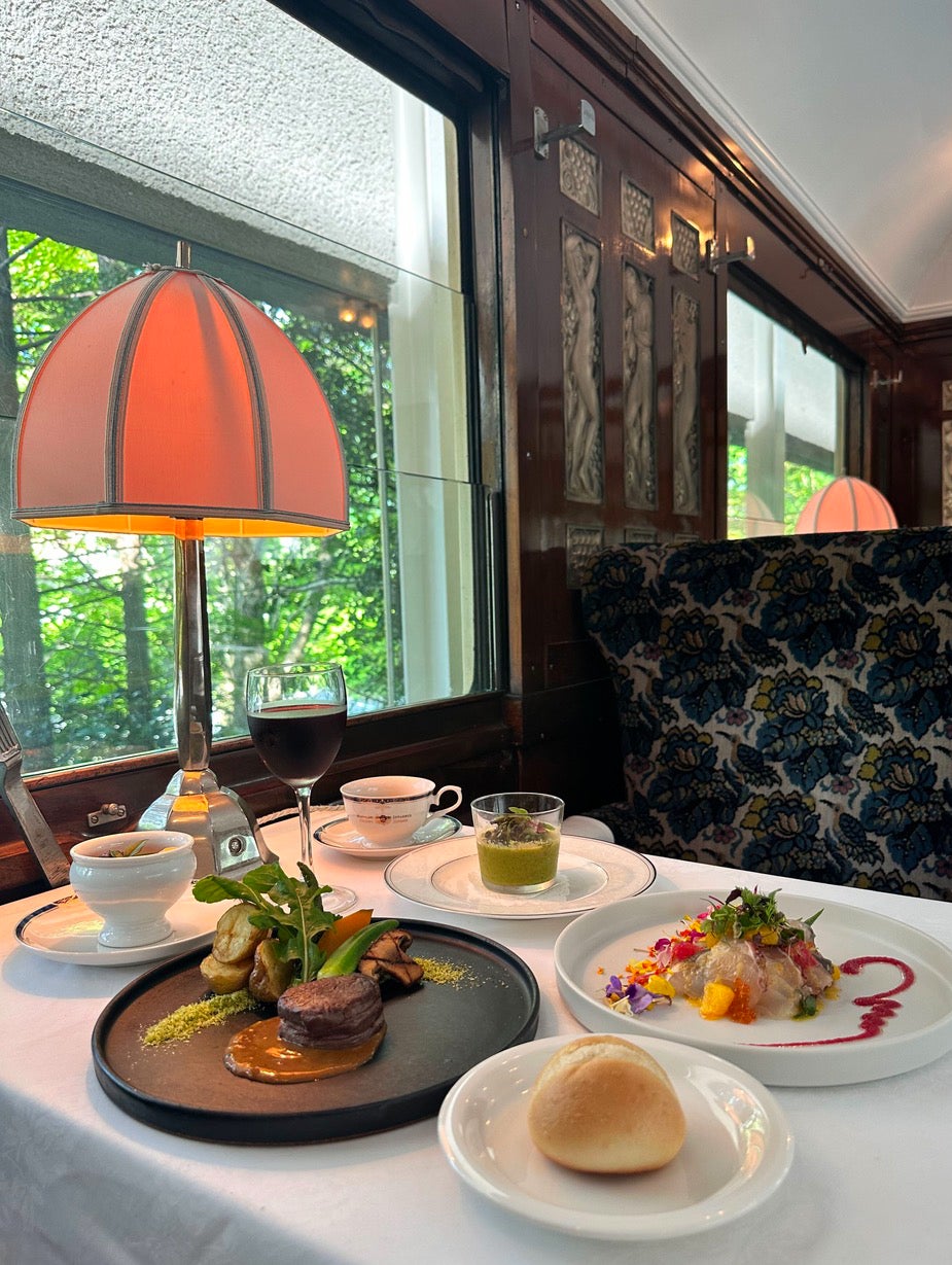 【8/23（日）】食旅(ぐるたび)第２弾　オリエント急行で味わう至福のコースランチと箱根神社参拝の特別な一日2