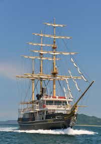 新咸臨丸乗船!塩飽諸島・与島クルーズと四国水族館 日帰り