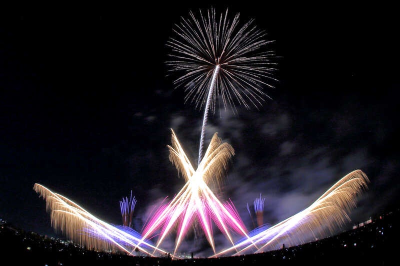 【福岡県内発】 週末利用！桜島と芸術花火第５回記念大会２日間2