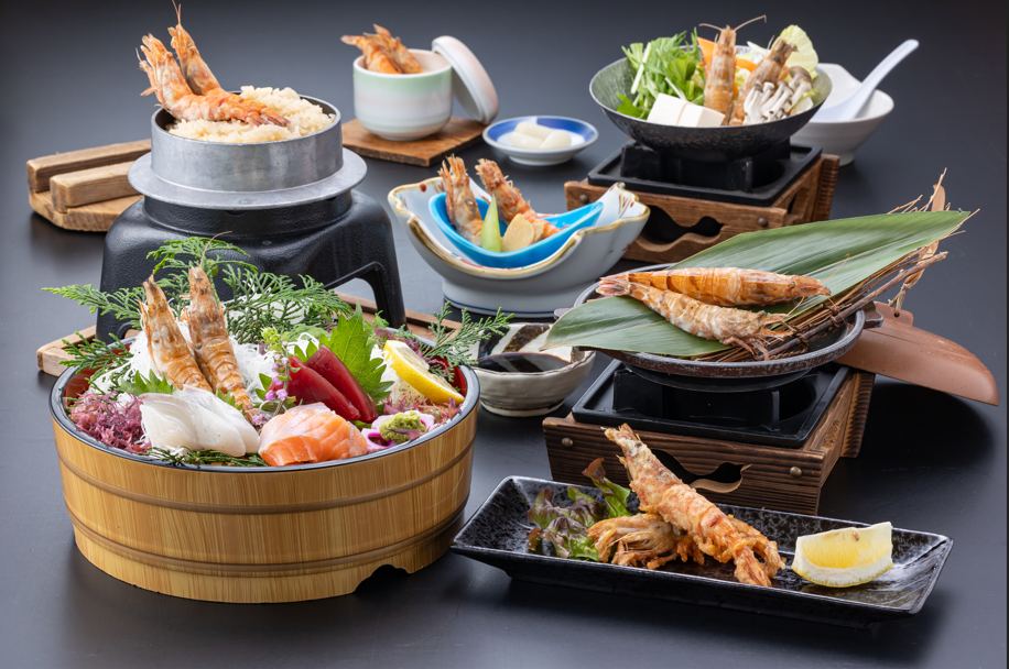 【岡山発着】鳥取幻のエビ🦐！　モサエビ尽くし！　ベストシーズンに行く山陰松島遊覧🚤1