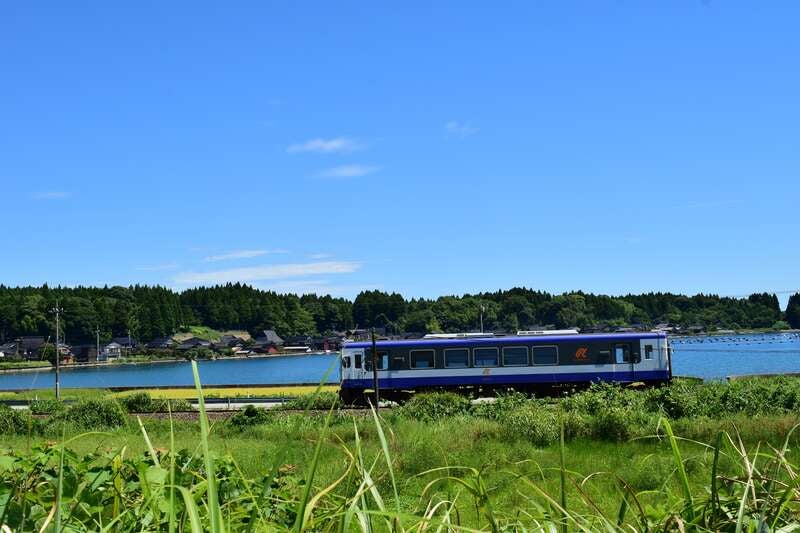 【ＪＲ和歌山駅発】 北陸の観光列車「ベル・モンターニュ・エ・メール～べるもんた～」「ＩＲいしかわ鉄道」「のと鉄道」乗車と古都金沢２日間3