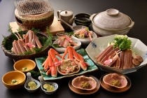 【金山駅南口発】〔遊山〕湯郷温泉「季譜の里」と鳥取『タグ付き松葉ガニ』極上フルコースを味わう3日間