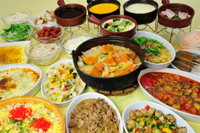 【静岡県内発】 TVでも話題・予約困難！桔梗屋「桔梗信玄餅」詰め放題体験と旬のさくらんぼ狩り食べ放題・ハイジの村ランチビュッフェ3