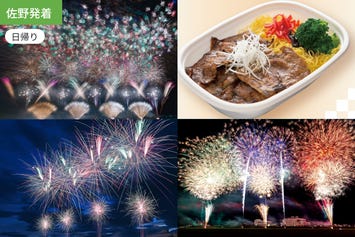 【佐野発着】秋の夜空を彩る感動の競演！小山花火大会　2026【お弁当付き】1
