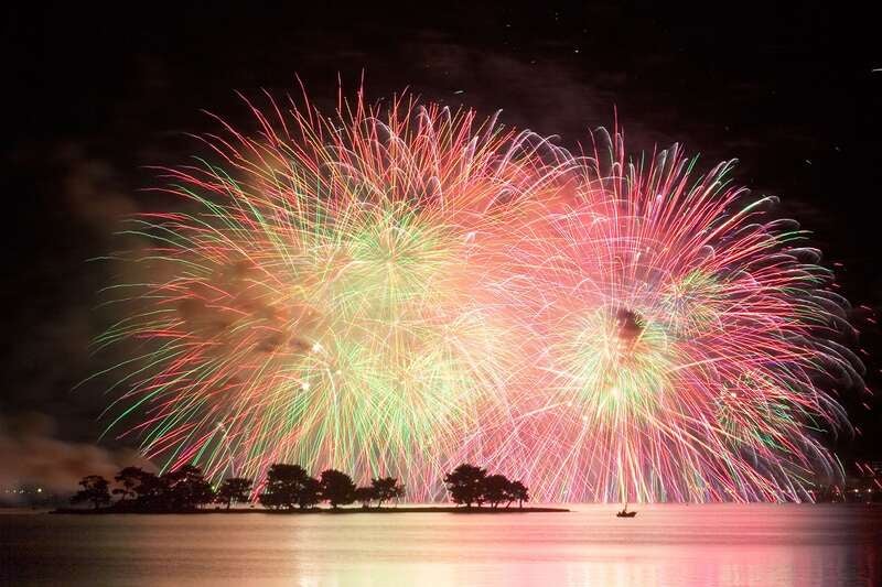 【JR福山駅発】松江水郷祭湖上花火大会　復路夜行２日間2