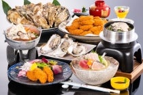 【春日井・小牧発】＊日帰り昼食付＊鳥羽湾のホテルで味わう海の幸『鳥羽 浦村かき食べ放題ＶＳ伊勢海老・あわび会席』1
