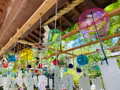 【福井県内発】 京都の避暑地「高雄」で爽やか川床料理と松尾大社・風鈴祈願　日帰り