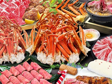 中部発 日帰り カニ食べ放題&3つの新春祝い!お多賀さんご参拝!