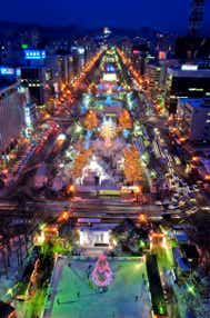 【伊丹空港発着】 さっぽろ雪まつり～登別温泉・札幌～３日間(お寛ぎプラン)