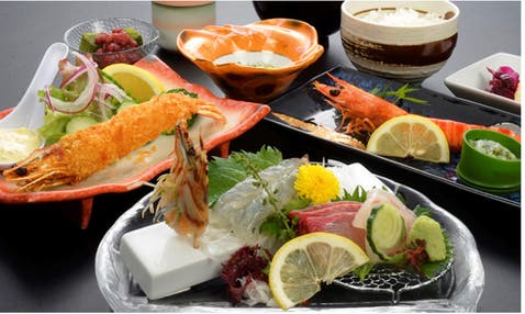 【JR広島駅発】秋穂・海眺の宿あいお荘で食す“車海老”と防府天満宮　日帰り