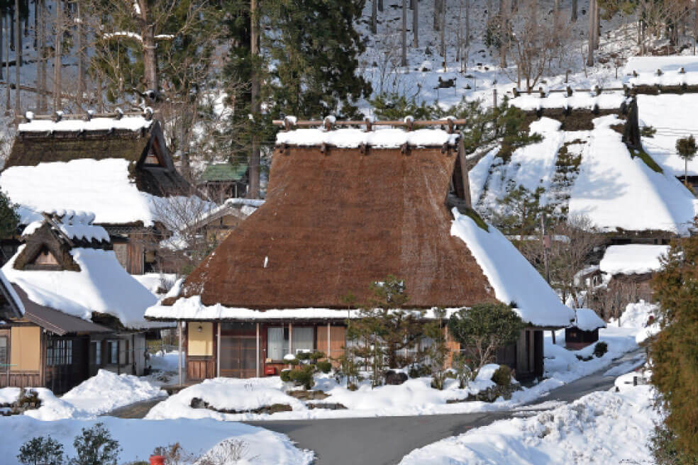＜京都＞京都丹波の老舗料亭「八光館」で食す冬の贅沢「上かに御膳」と「美山かやぶきの里」冬景色【垂水・名谷・西鈴蘭台出発】2