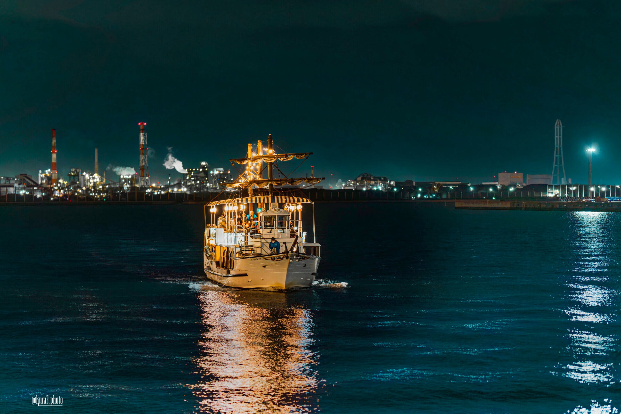 飛島ふ頭トビシマクルーズ（夜景クルーズ）VISIT愛知ツアー3
