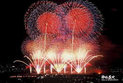 【静岡県内発】 有料観覧席（階段席）確保！第38回「市川大門・神明の花火大会」復路夜行　２日間