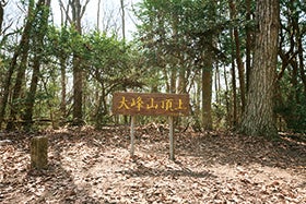 ふるさと兵庫100山＆番外編　大峰山1