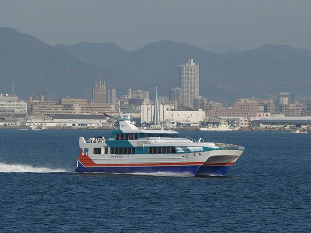 ■【松山⇒広島】松山港⇔広島港スーパージェット片道乗船券付き　瀬戸内周遊ホテルチョイス　3泊4日2