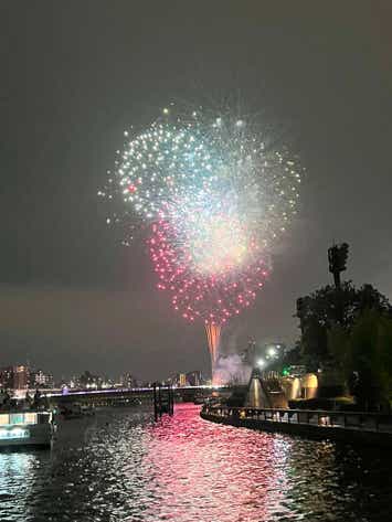 【出雲空港発】 屋形船からご鑑賞！ 第49回隅田川花火大会と空・列車で巡る箱根ゴールデンルート　富士山絶景　３日間