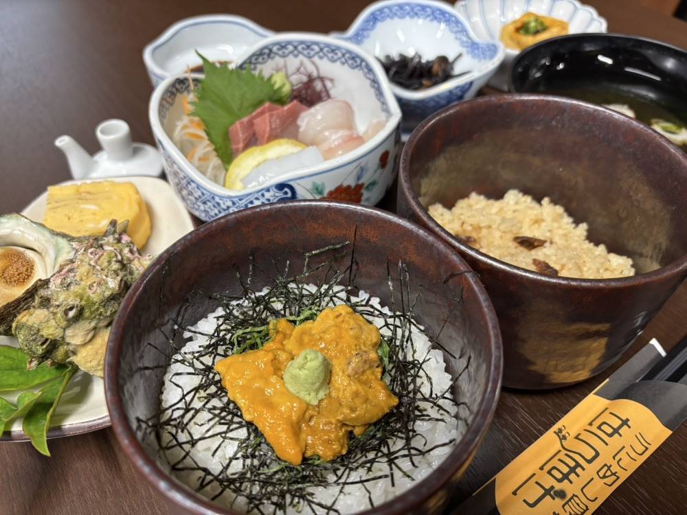 【お気軽・離島の旅】 福岡発［博多港］日帰りバスツアー　 これぞ壱岐な旅 贅沢・うに丼＆うに飯を食す! 壱岐島周遊と一支國博物館　 ≪今の時期限定！旨さぎっしり！ 壱岐の生うに≫♪1