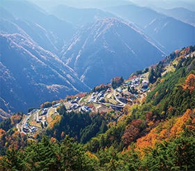 花薫る宿よし乃亭にご宿泊 天空の秘境 日本のチロル「下栗の里」