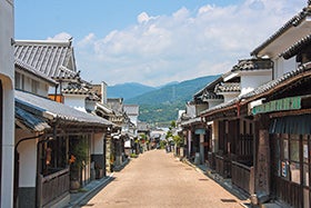 三宮　明石発
№1846 藍よしのがわトロッコとうだつの町並み2