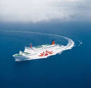 【富山駅・新高岡駅・金沢駅発】フェリーさんふらわあで太平洋クルージングと あったか鹿児島、薩摩&大隅2大半島巡りと名湯・指宿温泉4日間