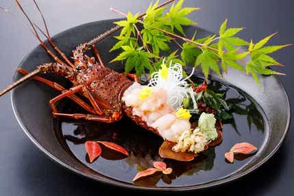 【兵庫県内発】 秋の2つの味覚!「焼き松茸&国産伊勢海老1尾」付会席 美食グルメと世界遺産 高野山 奥之院 日帰り