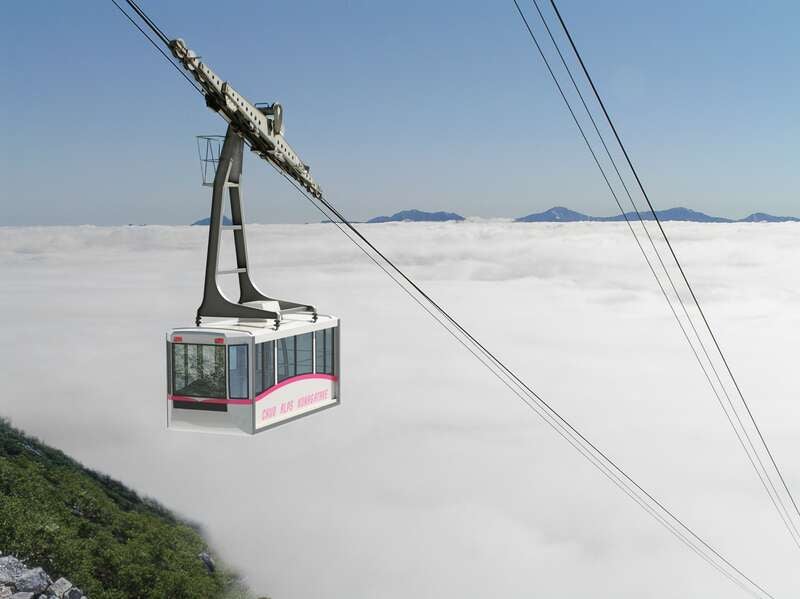 【栃木県内発】 マイカーでは行けない三つの山岳リゾート　駒ヶ岳ロープウェイ＆千畳敷カール・上高地・乗鞍スカイライン ２日間2