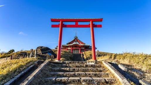 ＜Web割対象商品＞【キングツアーバス旅】紅葉の箱根駒ヶ岳ロープウェイ「芦ノソラ」と天空の社「箱根元宮」　飲み放題付きビュッフェと話題の駅伝「往路ゴール・復路スタート碑」へ！〔府中・調布発〕2