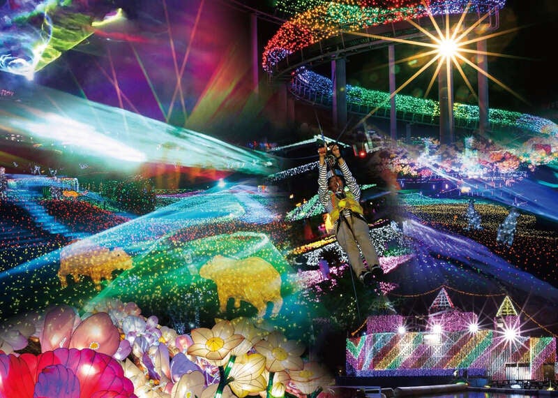 【東京都内発※町田を除く】 日本初！体験型イルミネーション「伊豆高原グランイルミ」と 名店！鈴廣かまぼこ「金目鯛の炙り飯膳」 　日帰り1