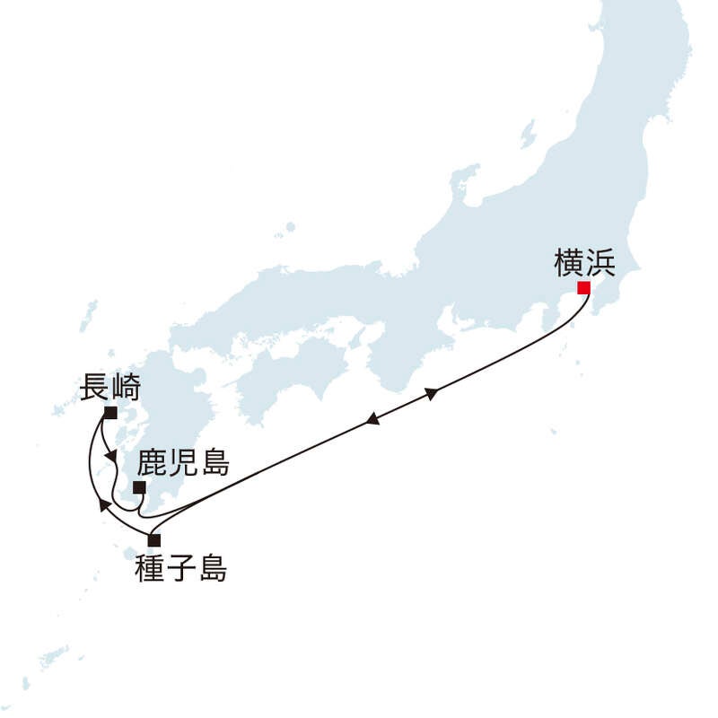 飛鳥Ⅲ キャプテンズスイート【横浜発着】秋の種子島・長崎・鹿児島クルーズ（７日間）／My ASUKA CLUB会員割引・新料金適用2