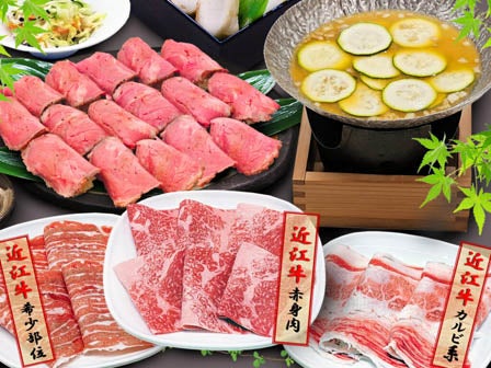 中部発　日帰り　琵琶湖に浮かぶ神秘の島「沖島」上陸クルーズと近江牛食べ比べしゃぶしゃぶ・近江牛塩釜肉の寿司食べ放題！＜JAMJAM TOUR＞2