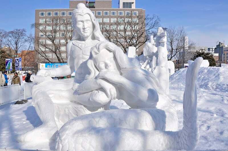【松山空港発】 流氷クルーズとにっぽんの名湯でほっこり～６つの冬の祭典を巡る！～幻想的な北海道５日間2