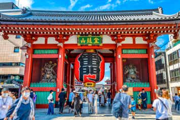 【栃木県内発】 新春初詣！「浅草寺」＆「神田明神」で参拝！ 豊洲でのハーフランチビュッフェ