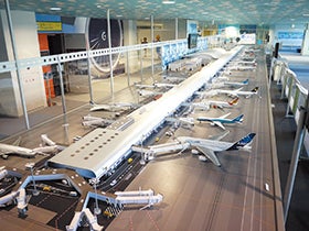 明石・三宮　発
№5938 関空の裏側体験とあべのハルカス「ハルカス300（展望台）」1