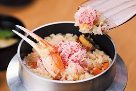 かにファクトリーby甲羅組でかに釜めしのご昼食と三方五湖レイククルーズ3