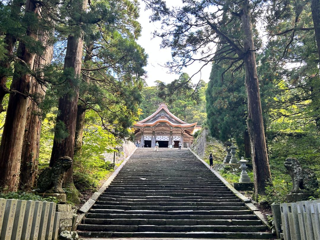 伯耆大山開山祭たいまつ行列と松江散策、伯耆国・因幡国の神社巡りツアー2