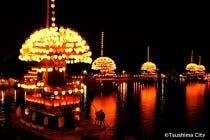 【名古屋駅発】＊日帰り夕食弁当付＊『ユネスコ無形文化遺産 尾張津島天王祭「宵祭」観覧席付』1