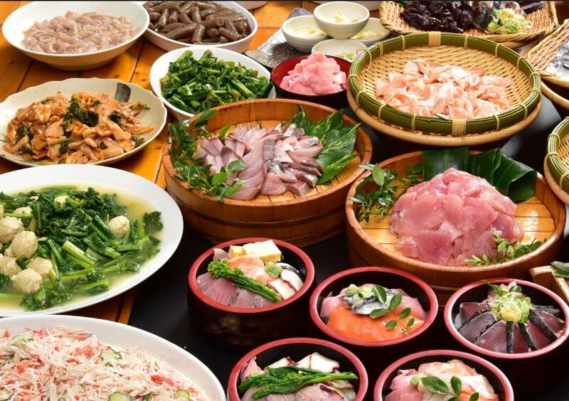 【茨城県内発】 お刺身＆乗っけ放題海鮮丼＆フルーツ・プチスイーツ食べ放題！週末限定☆ラストサマーミステリー1