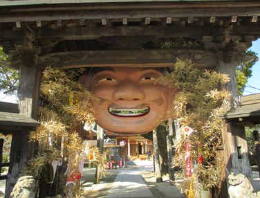【JR新山口駅】新北(にきた)神社・巨大恵比寿門と櫛田宮・神馬の石馬 日帰り