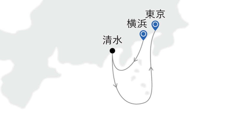 MITSUI OCEAN SAKURA ベランダスイートＡ【横浜発／東京着】デビュークルーズⅢ ～清水～（4日間）2