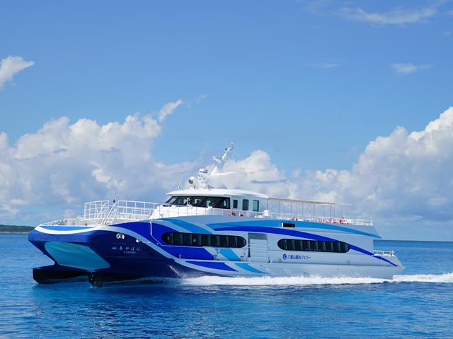 ■2日目　石垣港⇔小浜島往復乗船券付　組合せ自由自在の人気ツアー！石垣島・竹富島・西表島ホテルチョイスプラン3泊4日1