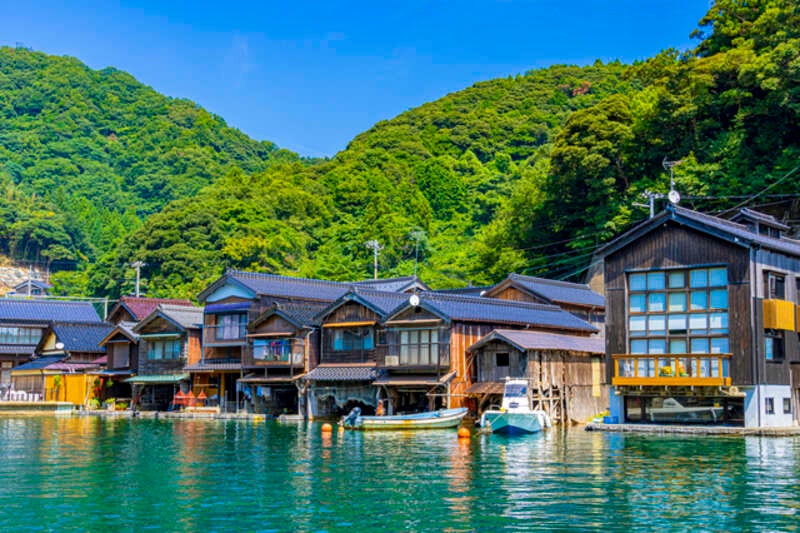 【泉州メインルート発】 春の天橋立・伊根の舟屋めぐり遊覧と「海鮮5種類！雲丹しゃぶ・豚しゃぶ食べ比べ御膳」　日帰り2