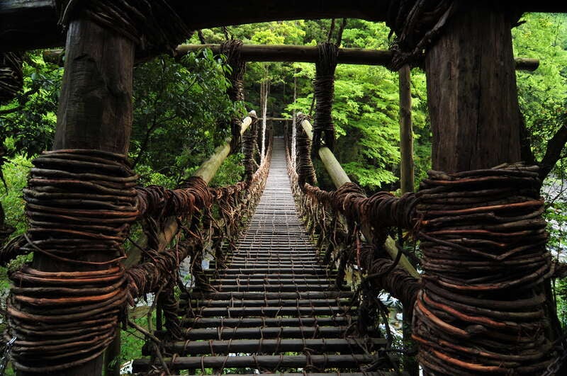 【愛媛県内発】 四国まんなか千年ものがたり そらの郷紀行と祖谷のかずら橋・大歩危峡遊覧 日帰り1