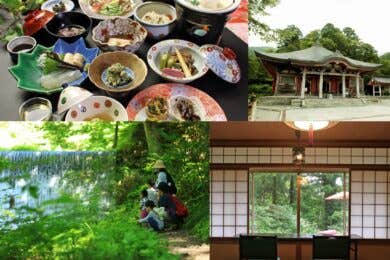 【広島駅新幹線口・三次駅前発着／日帰り】お寺で精進料理≪鳥取・大山寺≫せせらぎ奏でる癒しの散歩道 木谷沢渓流