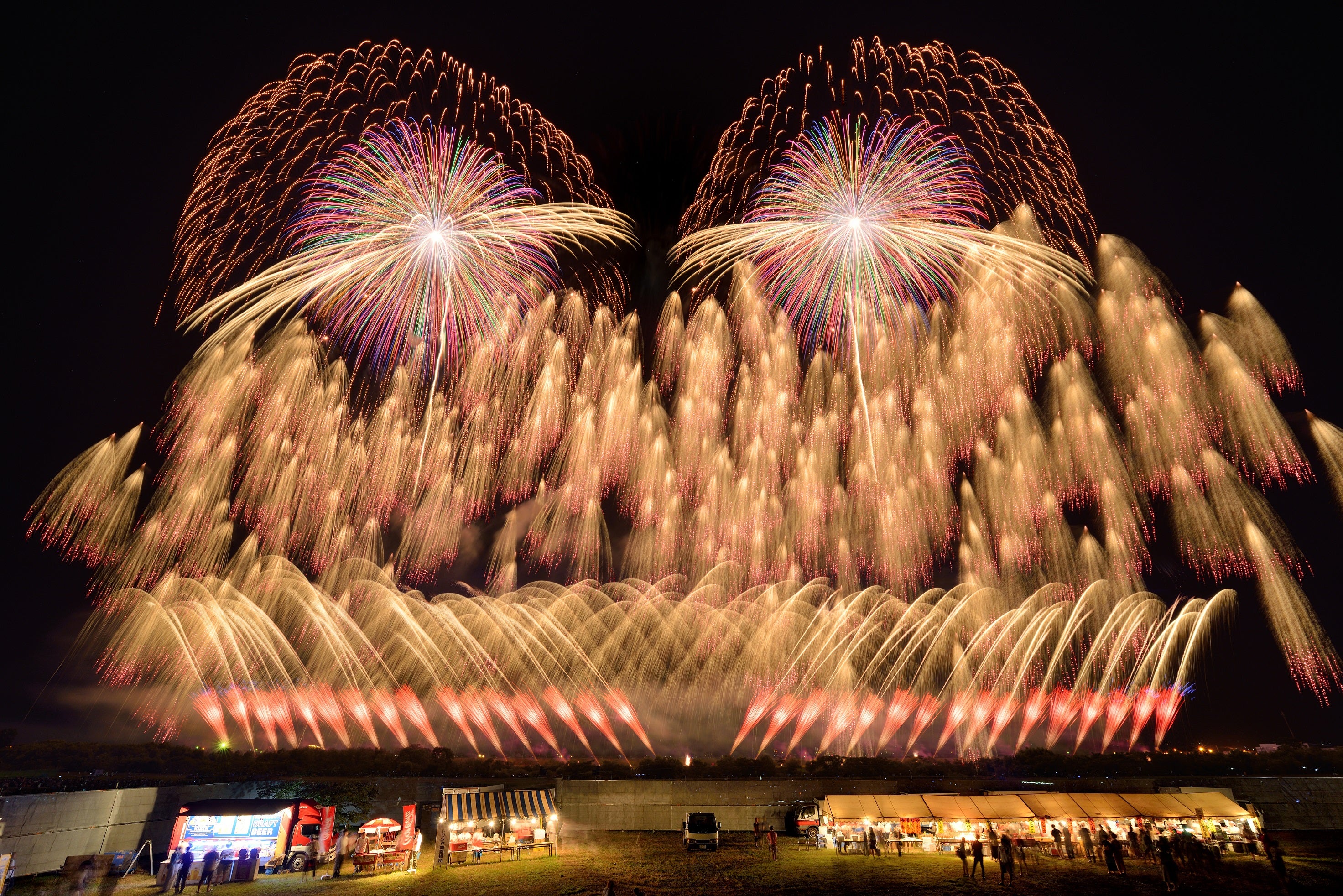 【宮城県内発】 観覧席から観る！第33回赤川花火大会（復路夜行2日間）2