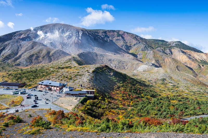 【栃木県内発】 個人では行きづらい！紅葉の月山八合目・鳥海山と日本三高湯・蔵王温泉2連泊　絶景スリーライン「鳥海ブルーライン・蔵王ハイライン・磐梯吾妻スカイライン」3日間1