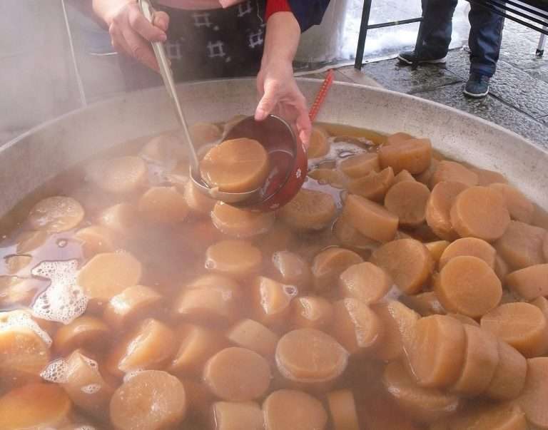 京都・冬の風物詩　無病息災「大根炊き」と京都パワースポットめぐりと錦市場でお買い物【河内磐船・枚方市・JR高槻発】1