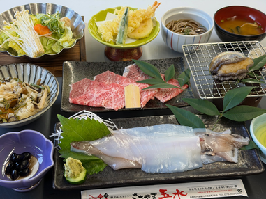 「呼子のイカ」「活あわび」「ブランド○○牛」夏の3大高級グルメミステリーツアー【三日市・河内長野・富田林・藤井寺発】
