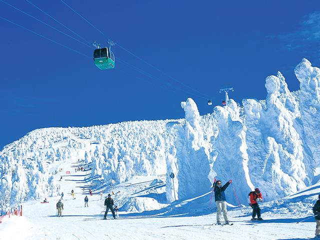 ■≪早割120≫【山形空港利用・リフト券付き（1日目利用）】蔵王温泉スキー場・蔵王温泉ステイ　源泉かけ流しのお湯はまさに「天然の美容液」名湯リゾート ルーセントタカミヤ指定（夕朝食付）1泊2日2